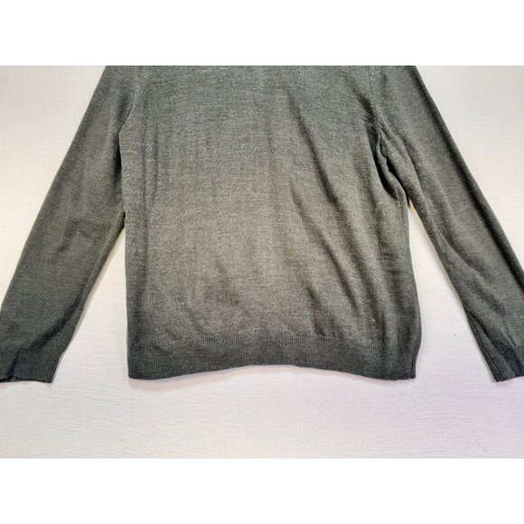 Croft & Barrow Womens Cardigan Sweater XL Gray & Pink Argyle Pattern Button-Up - Picture 11 of 11